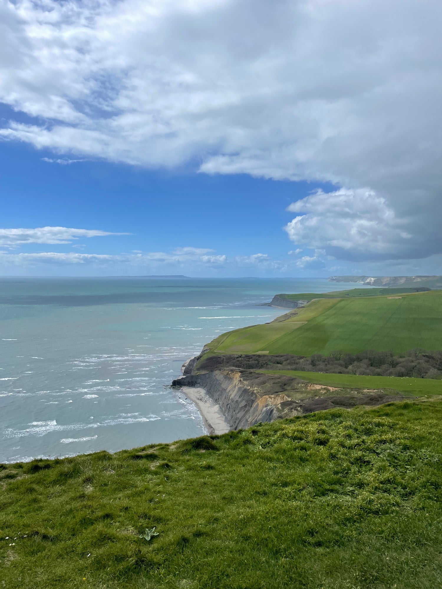 Landscape photo of the Purbecks in Dorset used for artistic inspiration