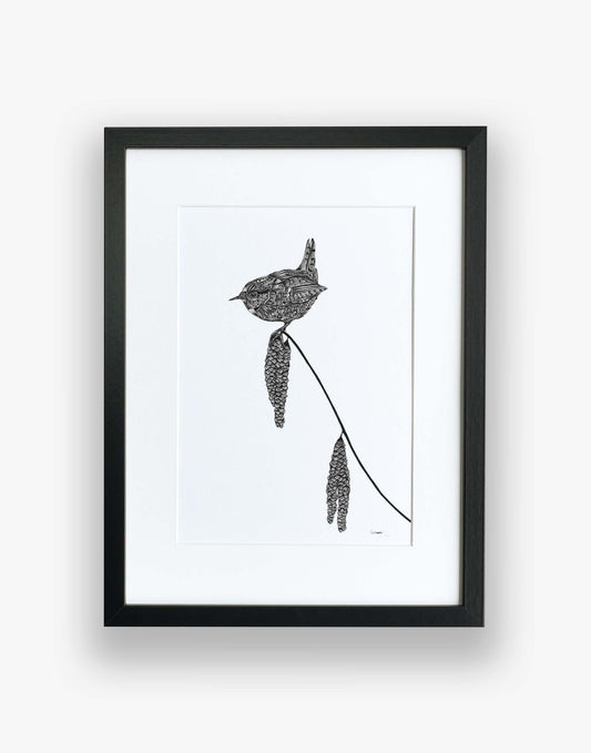 bird art print