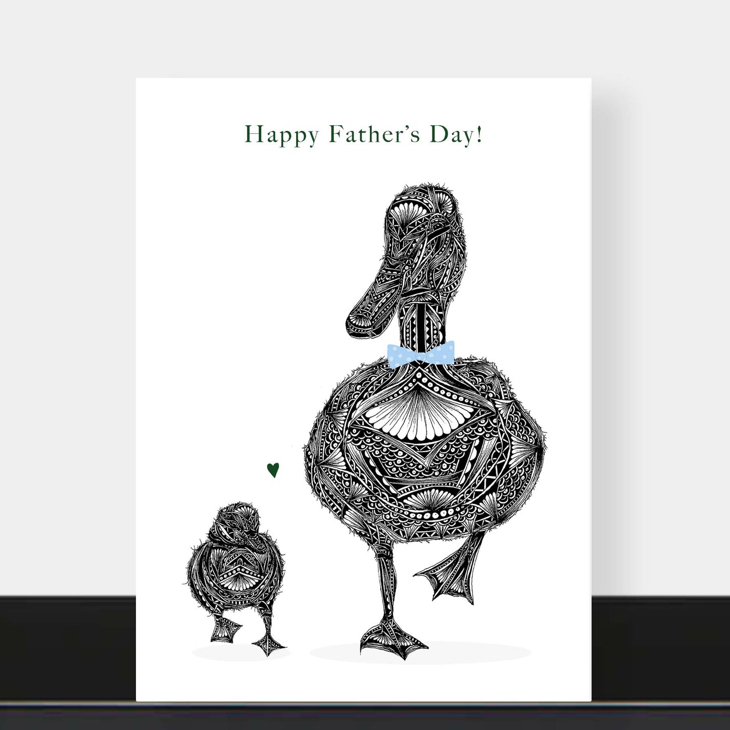 Fathers day duck card